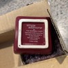Pampered Chef Simple Additions Set of 4 Petite Squares Cranberry Dip Bowls 0708C gallery