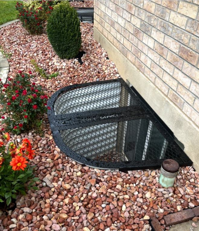 54x38 Window Well Cover Made From 12G Steel gallery