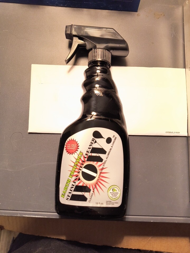 WOW Stainless Steel Polish 16 oz Spray Bottle | 2 Pack gallery