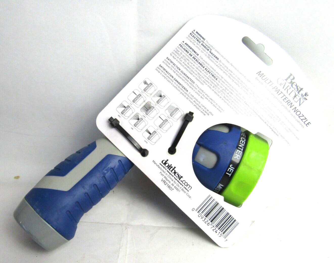 Best Garden Multi-Pattern Nozzle 9 Patterns Metal New gallery