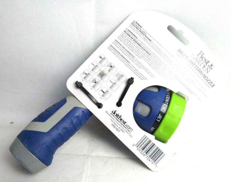 Best Garden Multi-Pattern Nozzle 9 Patterns Metal New gallery