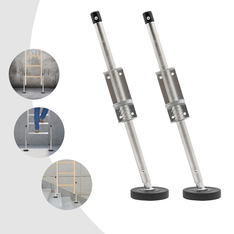 Adjustable Ladder Leveler Extension Ladders Leg Stabling Tool 330 lbs Stabilizer gallery