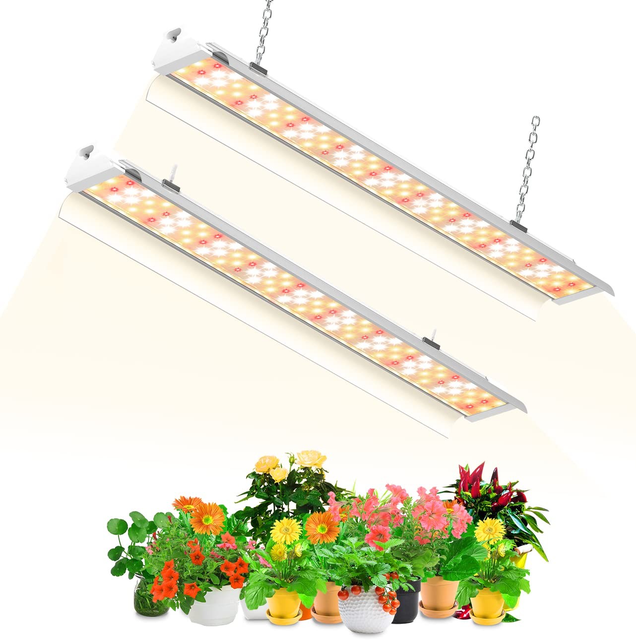 LED Grow Light Strips 2FT Full Spectrum 80W (2 Pack) for Indoor Plants gallery