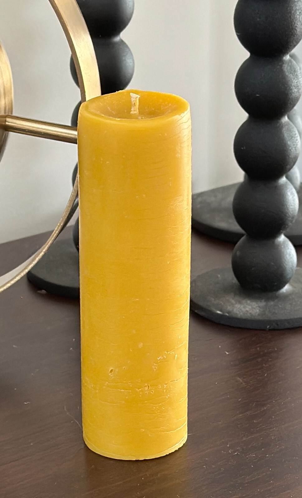 Handmade 100% Pure Beeswax Pillar Candles 100% Cotton Wick 2"x3" gallery