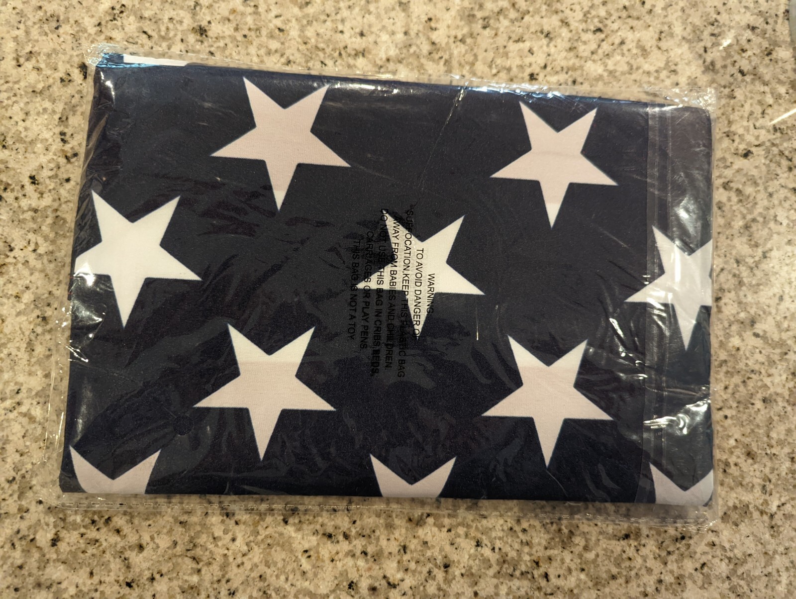 USA American Flag w/ Grommets, polyester - 3 X 5'. SEALED gallery