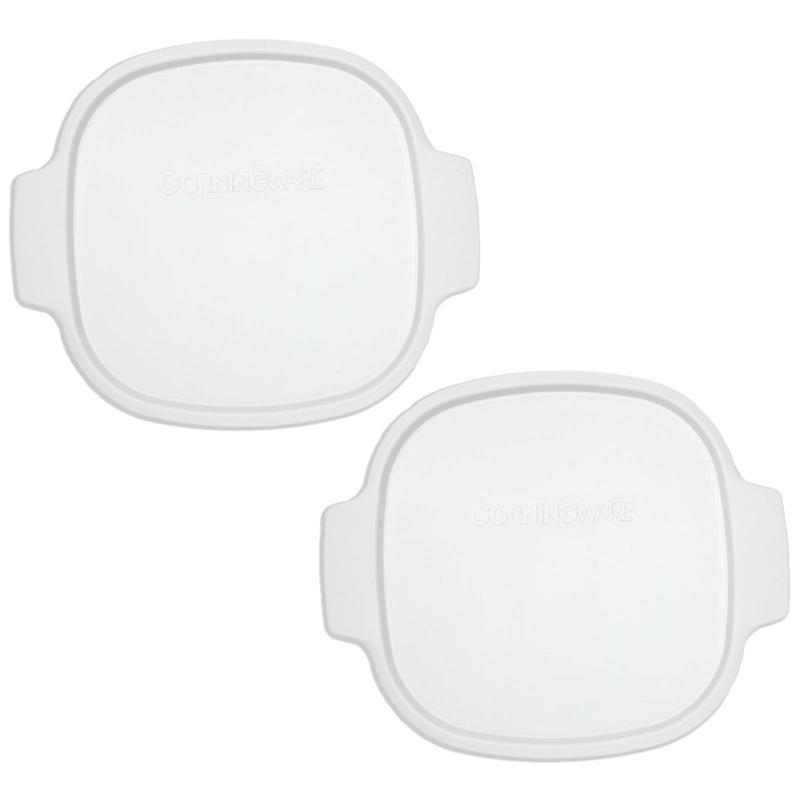 Corningware A-2-PC Square 2qt & 3qt Food Storage Replacement Lid (2-Pack) gallery