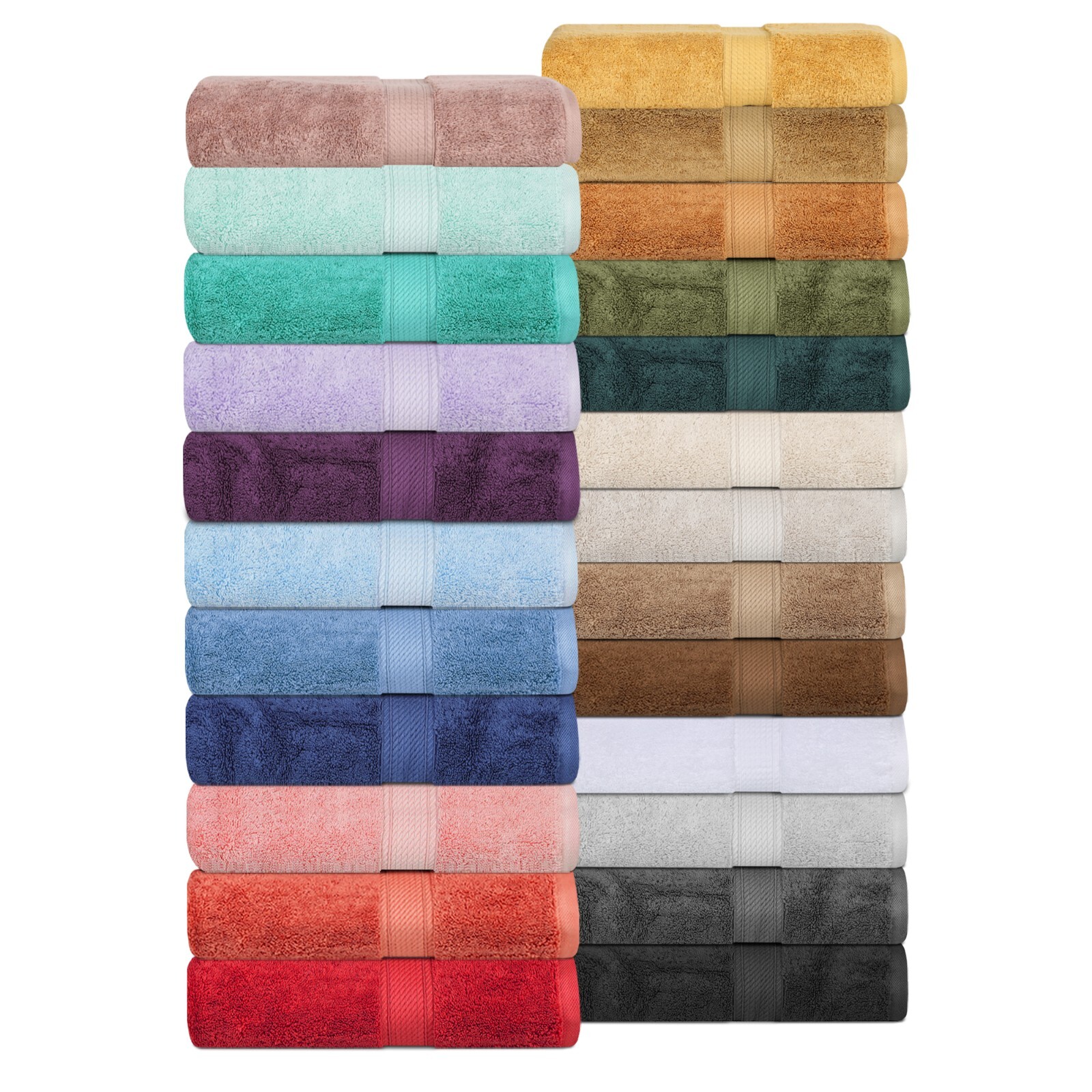 8 Piece Soft Super Absorbent Face Cloth Hand Towels Bathroom Bath Towel Set gallery