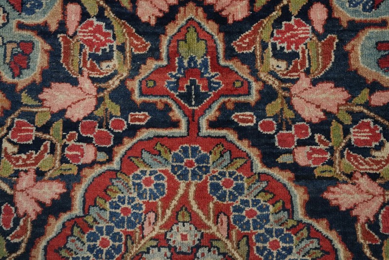 Vegetable Dye Wool Traditional Style Floral Rug 4x7 Hand-knotted Vintage Carpet gallery