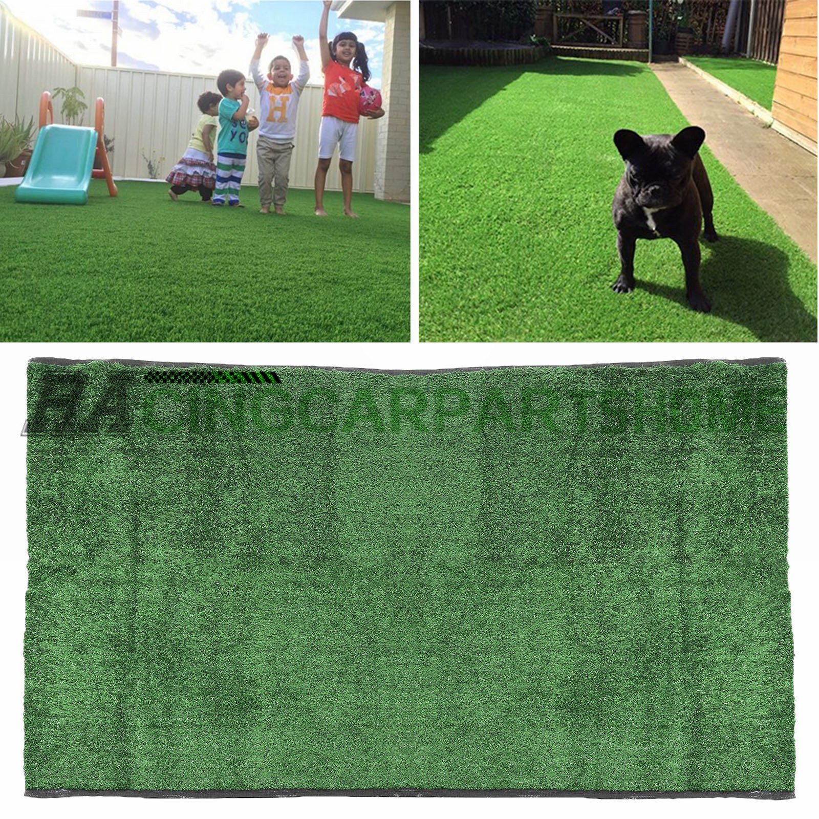 16x6.6 ft Artificial Grass Rug Synthetic Turf Garden Lawn Carpet Mat In/Ourdoor gallery