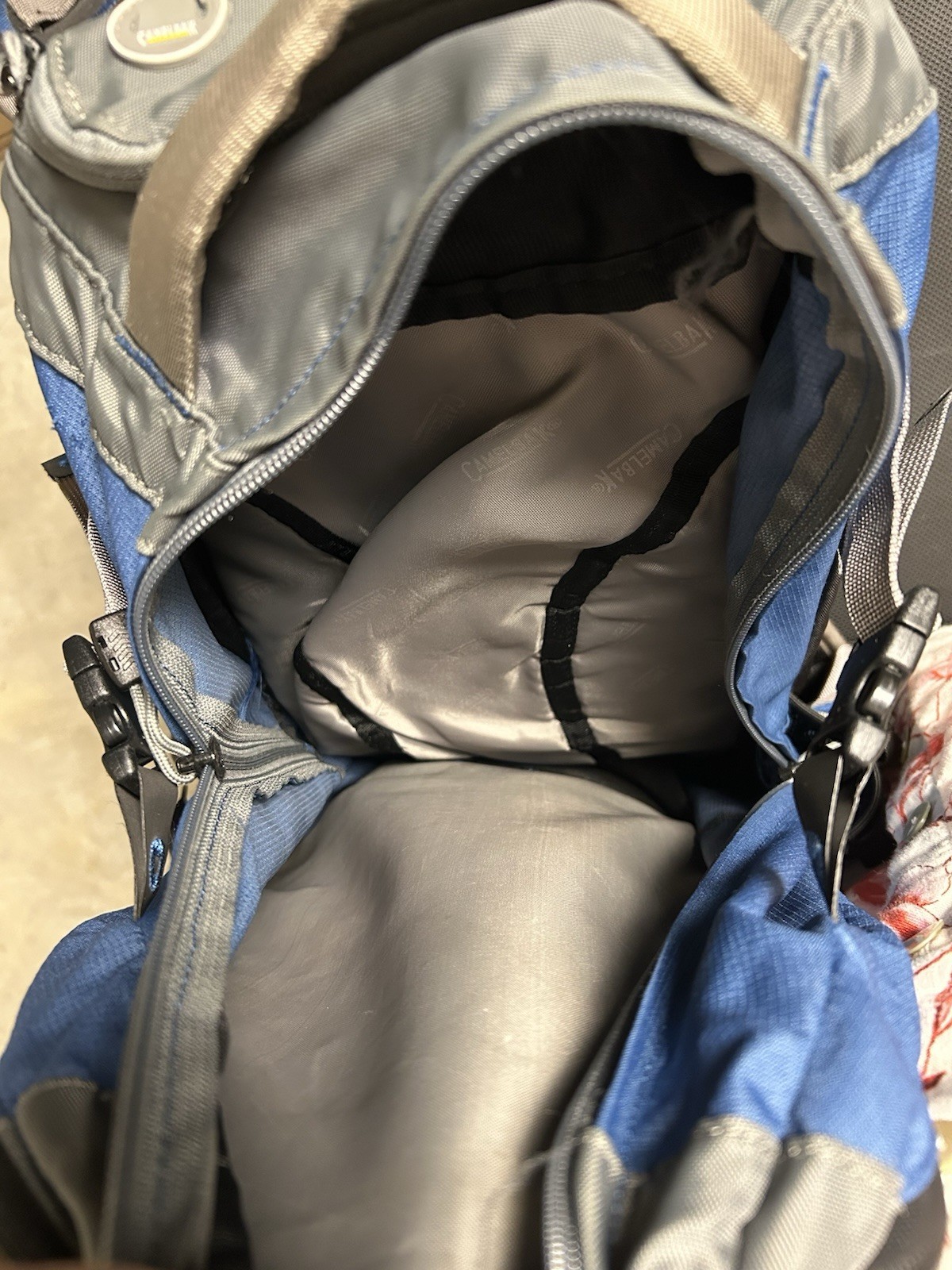 CamelBak Blue/Gray/Black Hiking Backpack 5