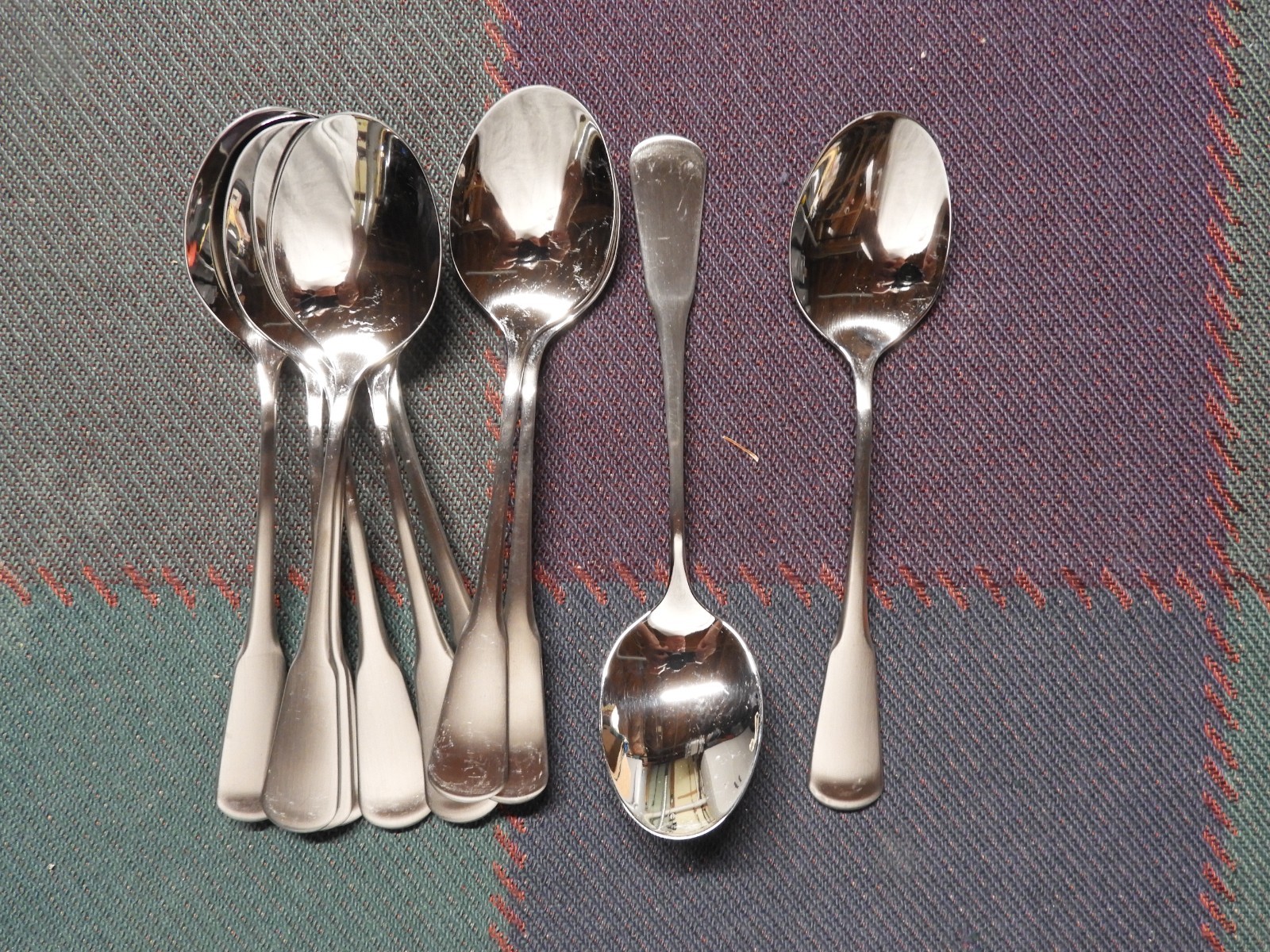 12 Liberty Tabletop, USA - Place Spoon - 7 in. - Candra - NEW 2nd gallery