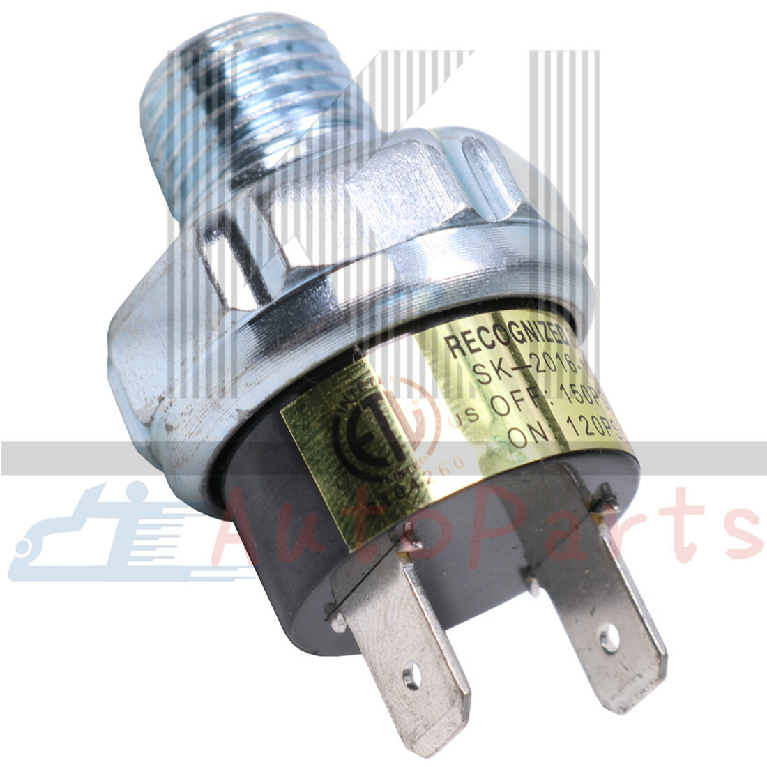 Air Pressure Switch 120-150PSI For Train Horn Tank Mount Thread 1/4" NPT 12V/24V gallery