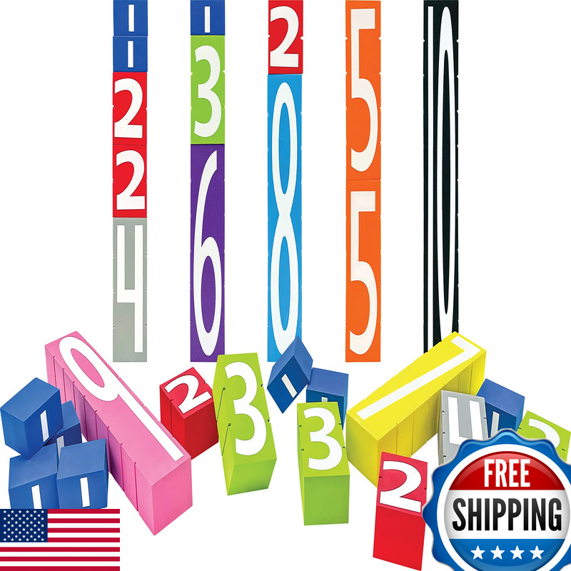 Teacher Created Resources Number Stax - Stacking Foam Number Blocks Tcr2012328 gallery