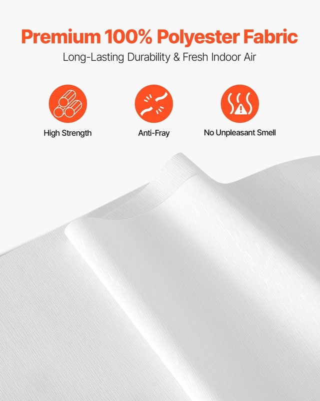 VEVOR Panel Track Blinds Extendable Track from 45.8 in to 86 in W Trimmable gallery