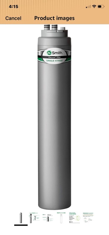 Advanced Direct Connect under Sink Filter for AO-MF-ADV System NEW NO BOX gallery