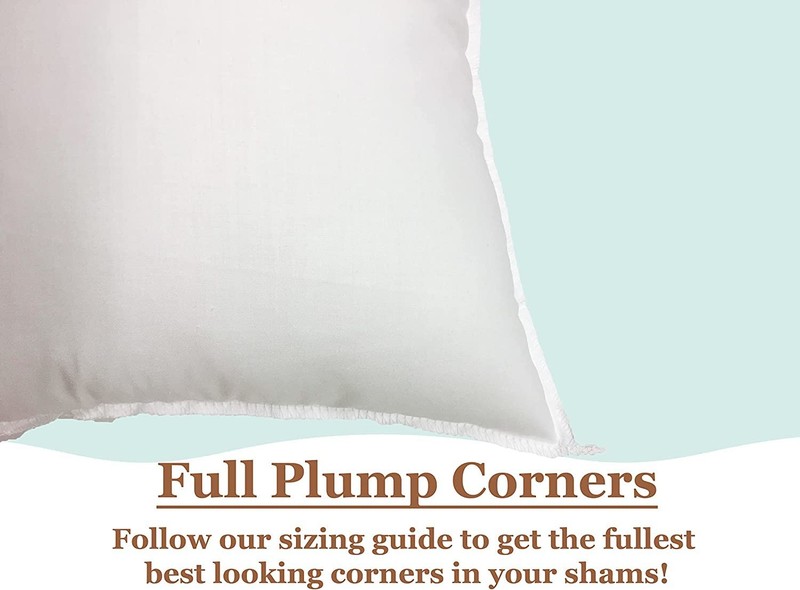 Premium Polyester Throw Pillow Insert - 24x24 - Ultra Soft Square Throw Pillo... gallery