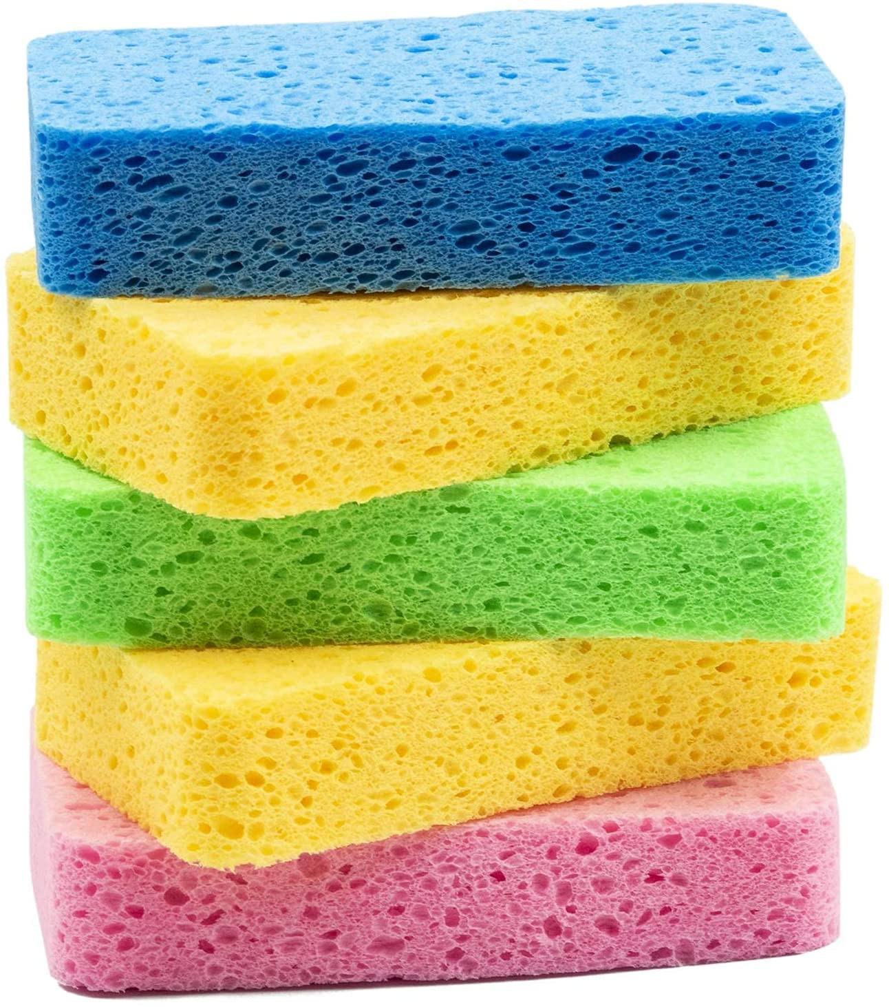 Sponges for Dishes Large Cellulose Kitchen Sponge Heavy Duty Scrub Sponges gallery
