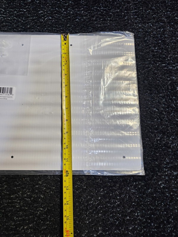 (QTY 6)Squirrel Baffle For Trees, Chipmunk & Squirrel Shield 15.7” x 11.8” White gallery