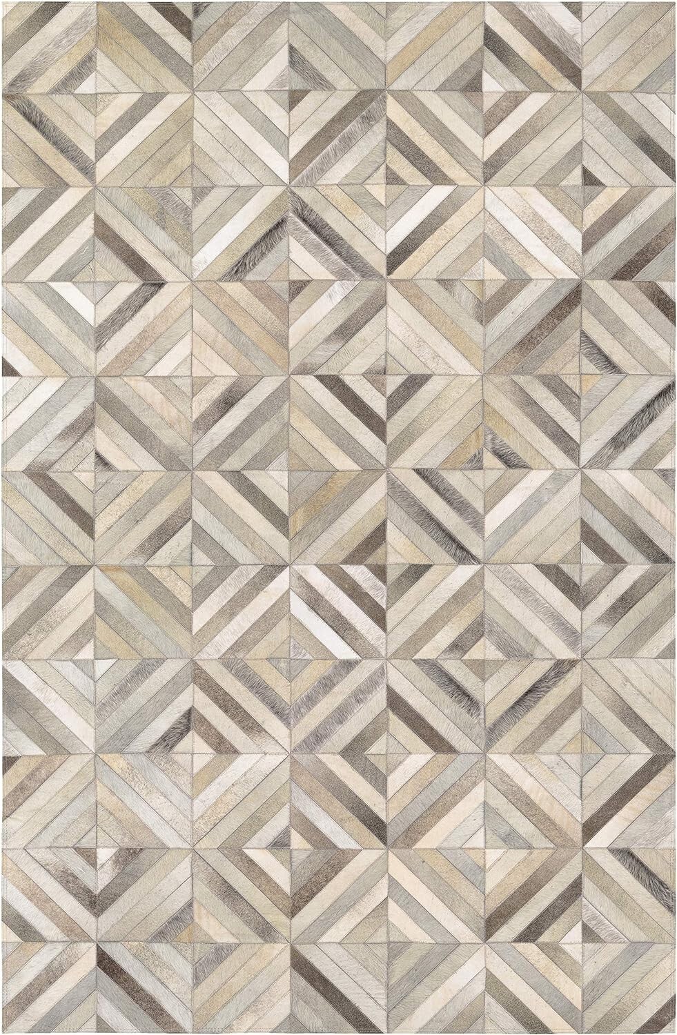 Premium Quality Handmade Leather Rug carpet Unique Design for Home Decor Gift 49 gallery