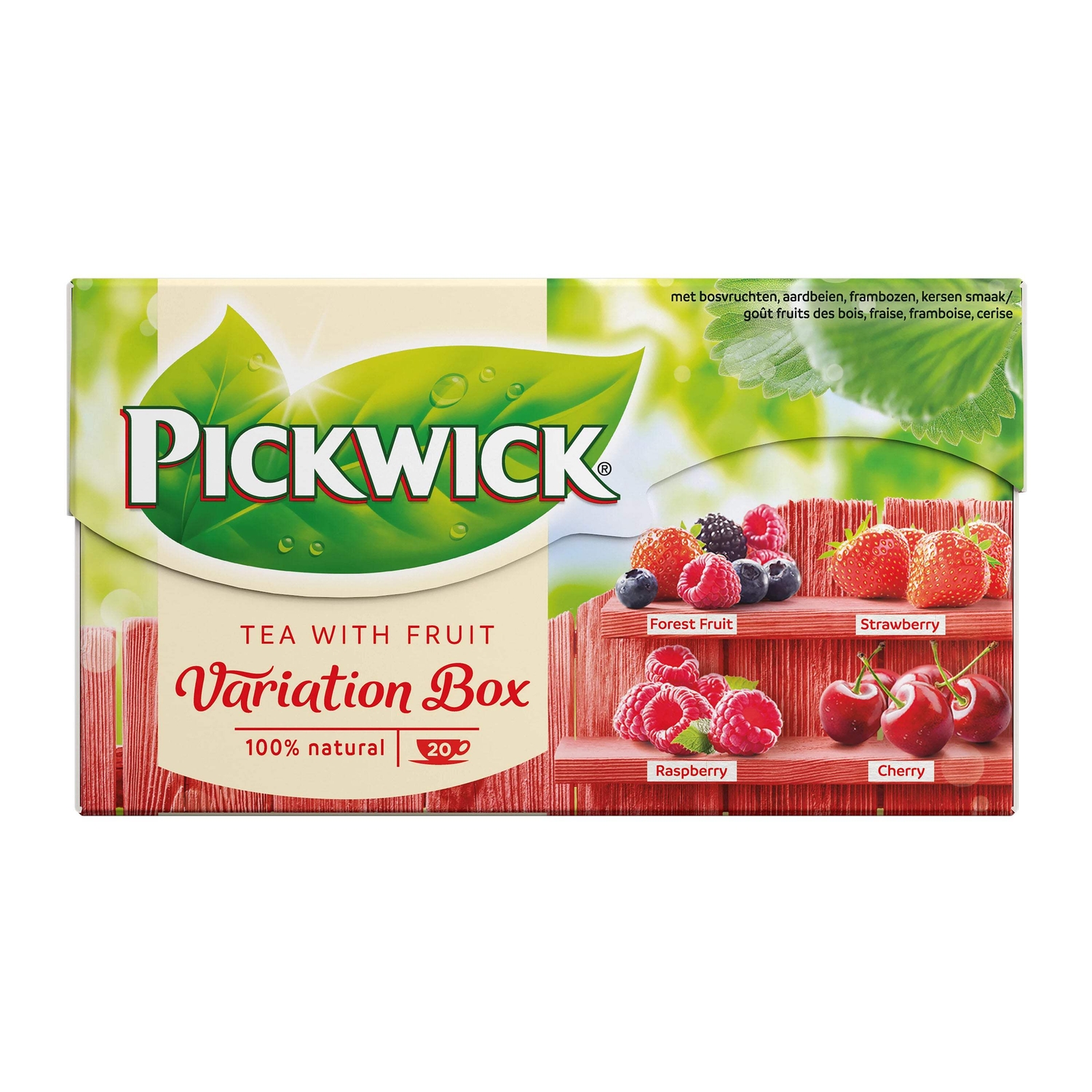 Pickwick Fruit Tea Collection - Red Box - 20 tea bags gallery