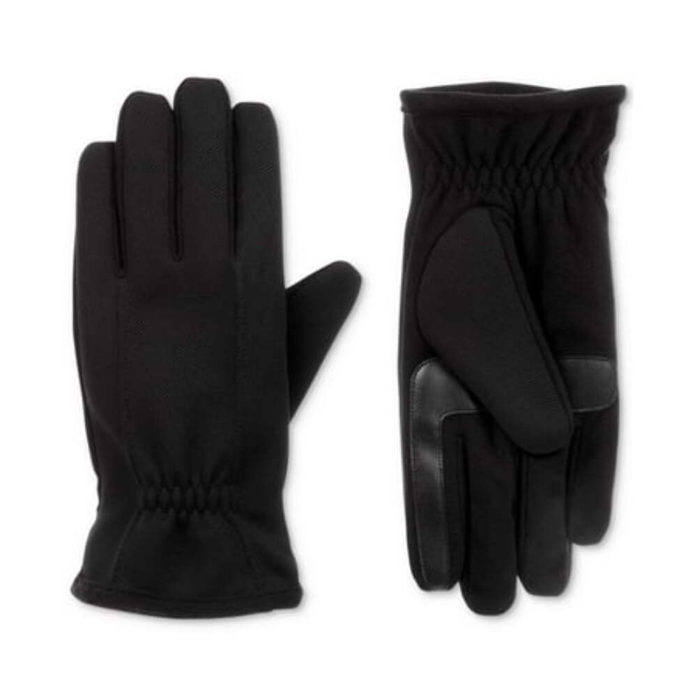 Isotoner Signature Men's Active Gloves - Black gallery
