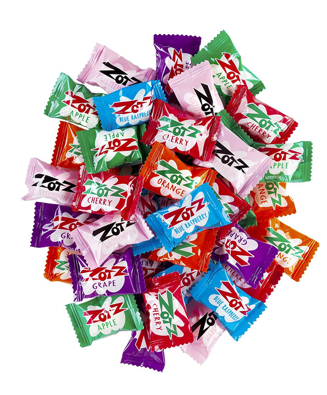 Zotz Fizzy Candy Bag, Assorted Flavors, 100 Count Bag gallery