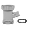 Kitchen Sink Drain Pipe Adapter Wye, 1-1/2 Inch Y-Shaped Strainer Connector, gallery