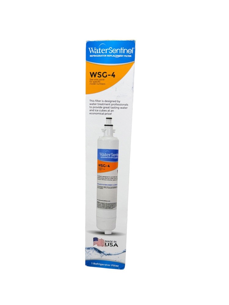 Water Sentinel 1 Replacement Refrigerator Filter WSG - 4 Life Span 3-6 Months