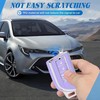 Key Fob Cover Cmpatible with 2022 2023 2024 2025 MDX RDX Color: Silver/Purple gallery