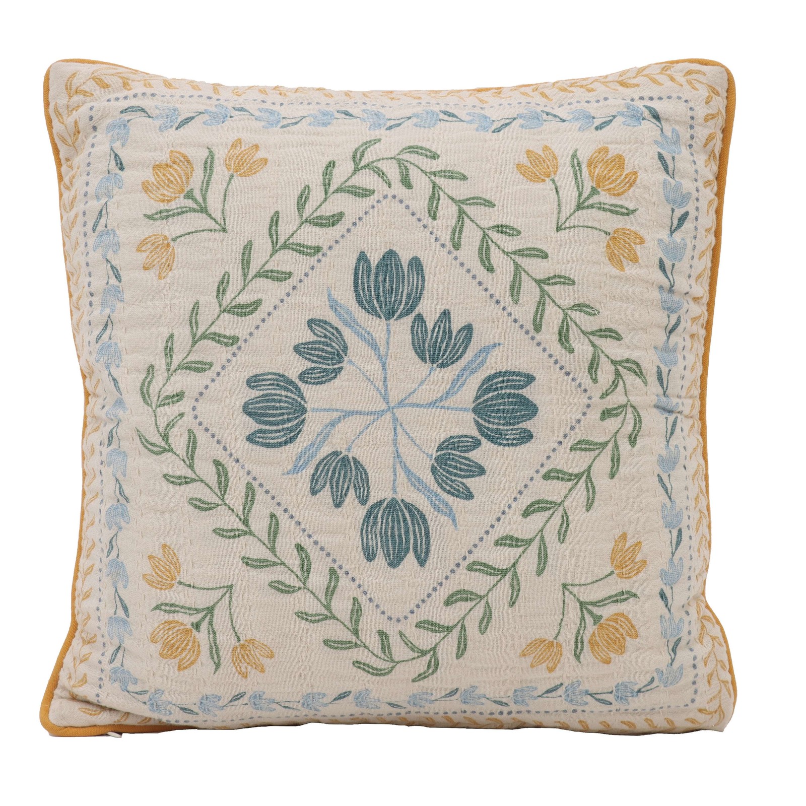 18" x 18" Multi Soleil Floral Decorative Throw Pillow gallery
