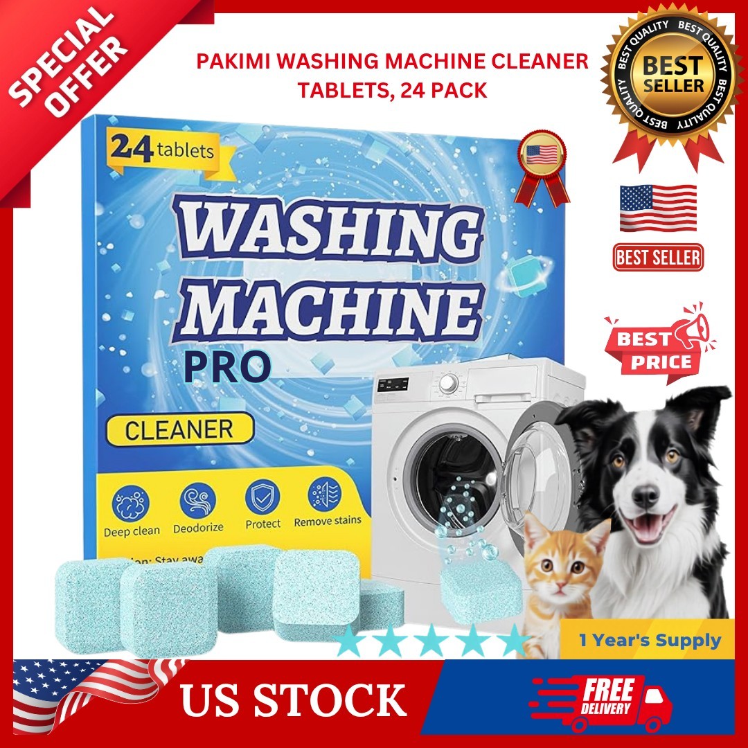 Uproot Clean Washing Machine Cleaner Tablets - 24 Pack for a 12 Month Supply. Fo gallery