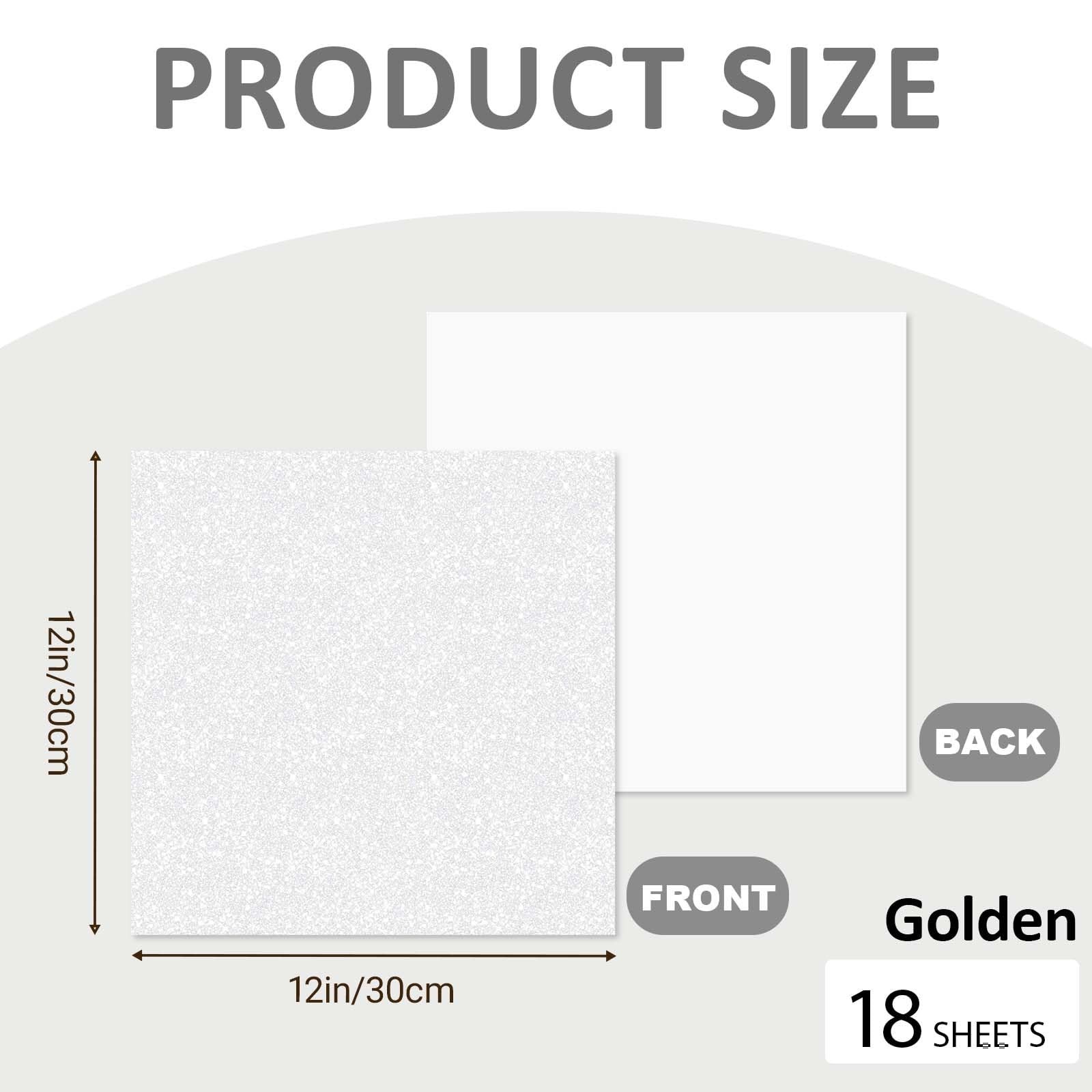 18 Sheets White Glitter Cardstock Paper 12" x 12", Thick Glitter Craft Paper ... gallery