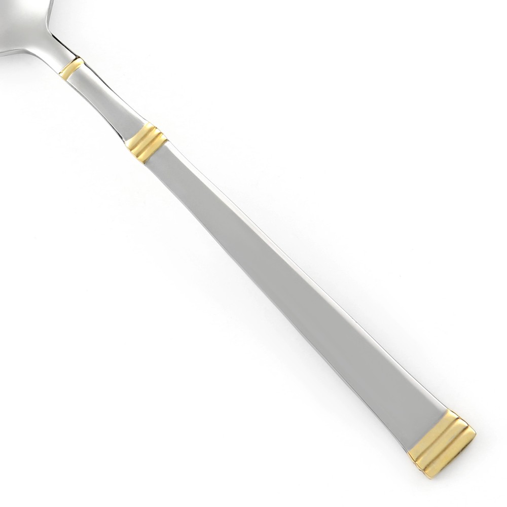 Hampton Silversmiths TWILIGHT Stainless Glossy Gold Accent CHOICE Flatware