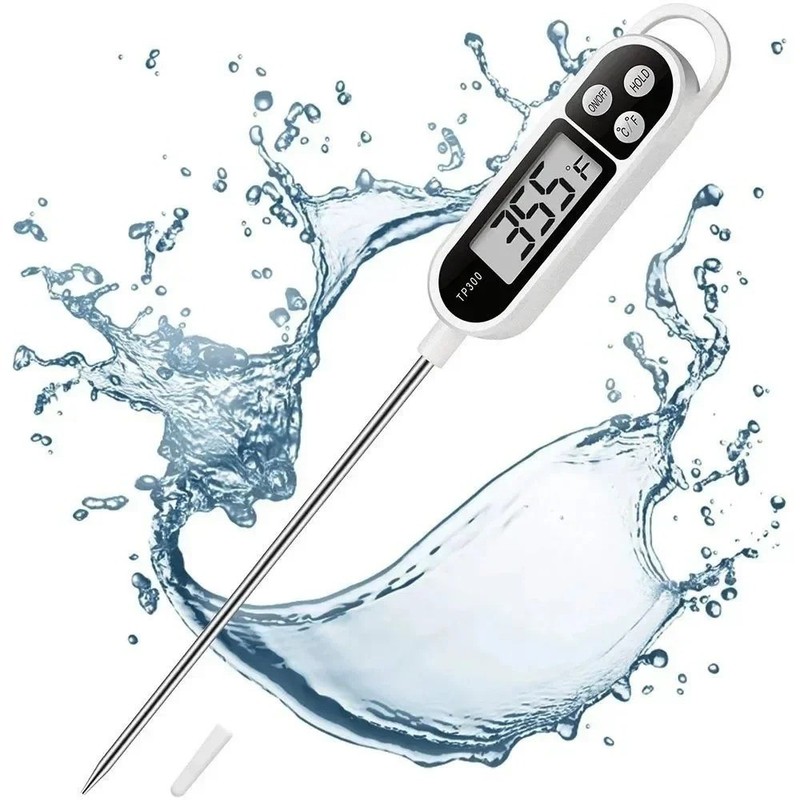Instant-Read Digital Meat Thermometer Fast For Kitchen Food Cooking BBQ Grilling gallery