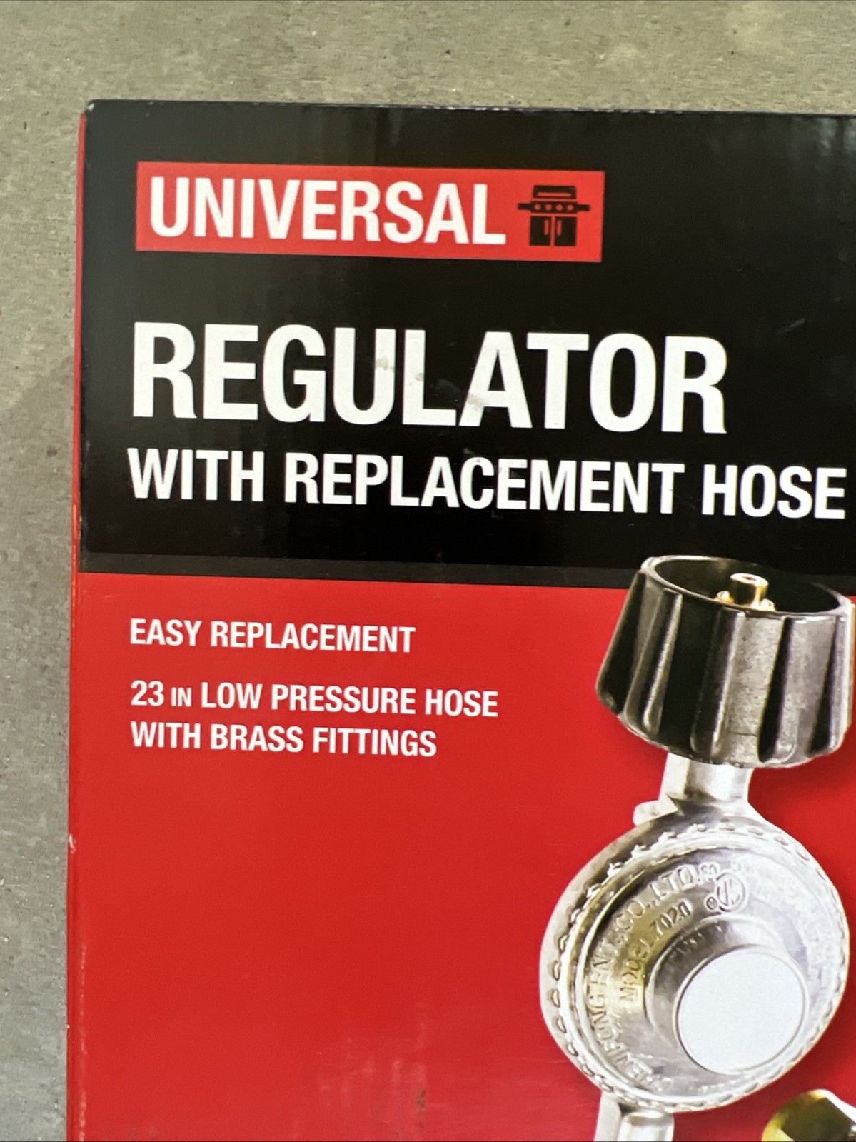 Universal Grill Replacement Hose And Regulator 23 in. Low Pressure 1001533456 gallery