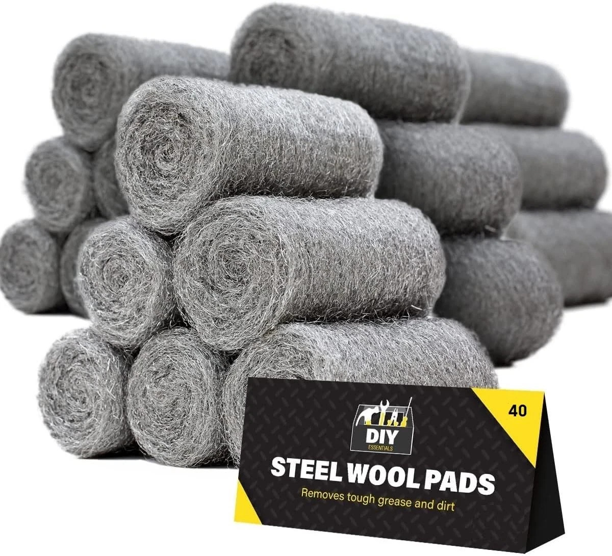 40Pack Steel Wool for Mice Control | Wire Wool Mice Grade for Cleaning & Closing gallery