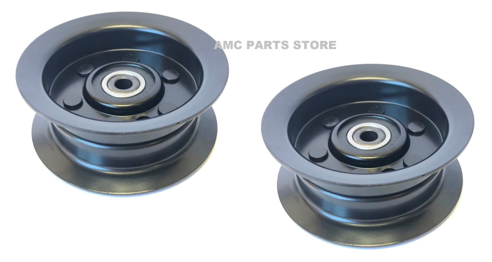 2 Heavy Duty Idler Pulleys for Exmark Toro Lawn-Boy 132-4717, 88-5630 1324717 gallery