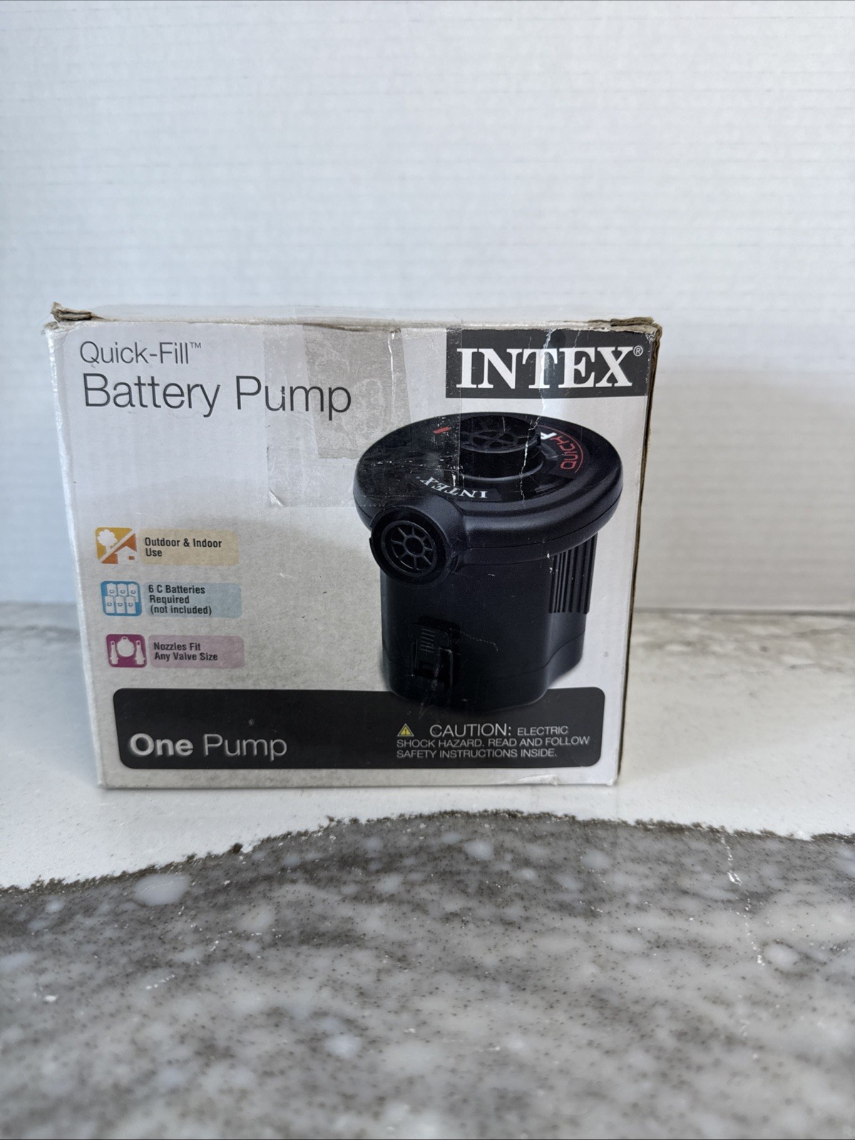 Intex Quick-Fill 6 “C” Battery Pump 68638E gallery
