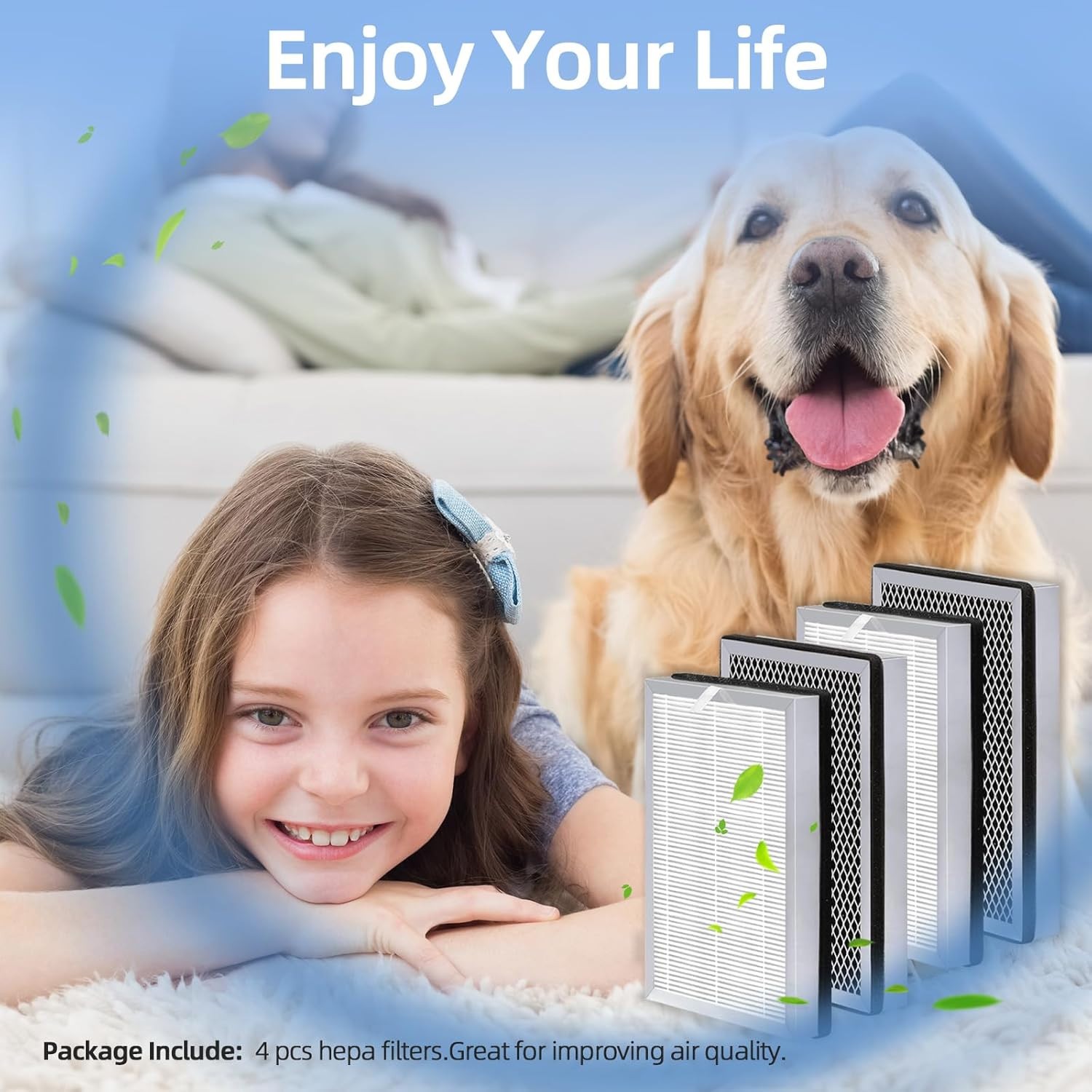 MA25 Quality A Filters For Medify 25 Air Purifier S1/W1/B1, 3-in-1 - 4 Pack 🌸 gallery