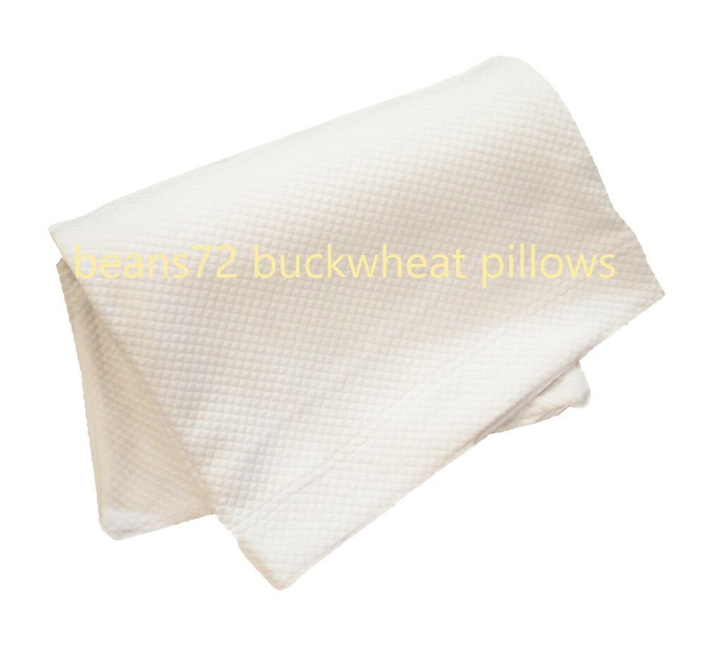 Quilted Cotton Pillow Cover for beans72 Buckwheat Pillows - Twin/Standard 20x26 gallery