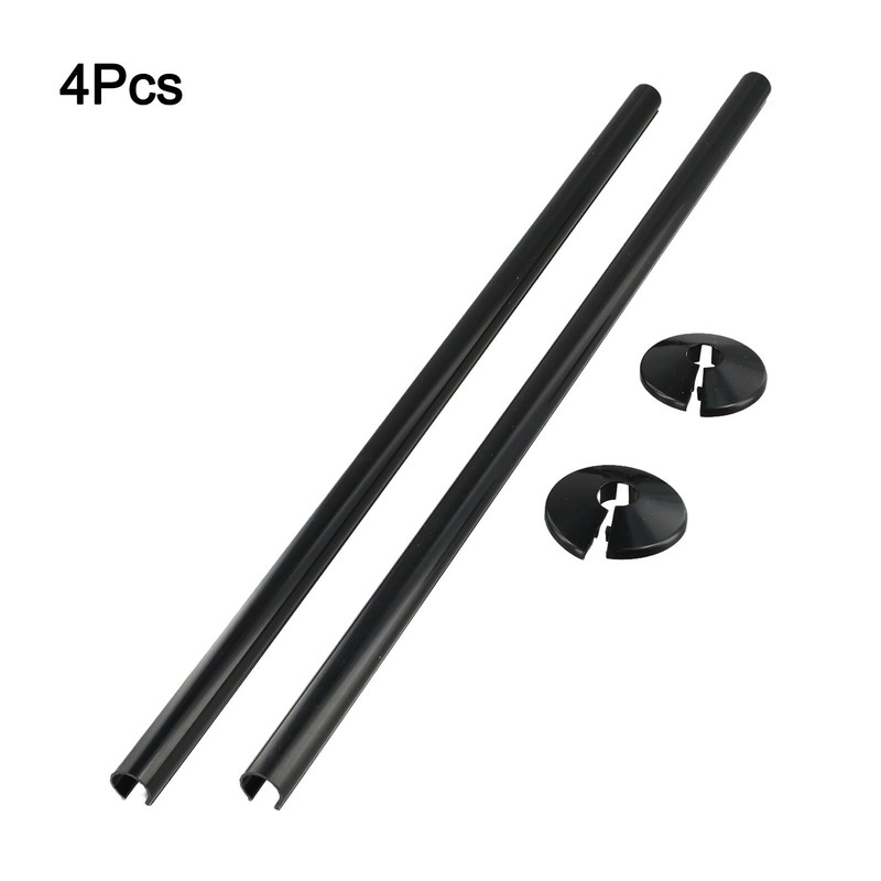 Effortless Installation Pipe Covers for Copper and Plastic Pipes Set of 2 gallery