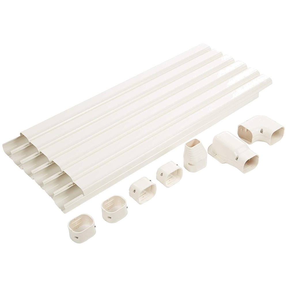 Weather-Resistant Mini Split Line Set Cover 20 Ft.