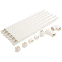 Weather-Resistant Mini Split Line Set Cover 20 Ft.