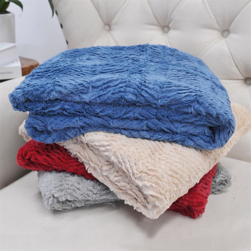 Herringbone Brushed Throw Blanket Fluffy Plush Comfy Cozy Couch Bed Covers Décor gallery