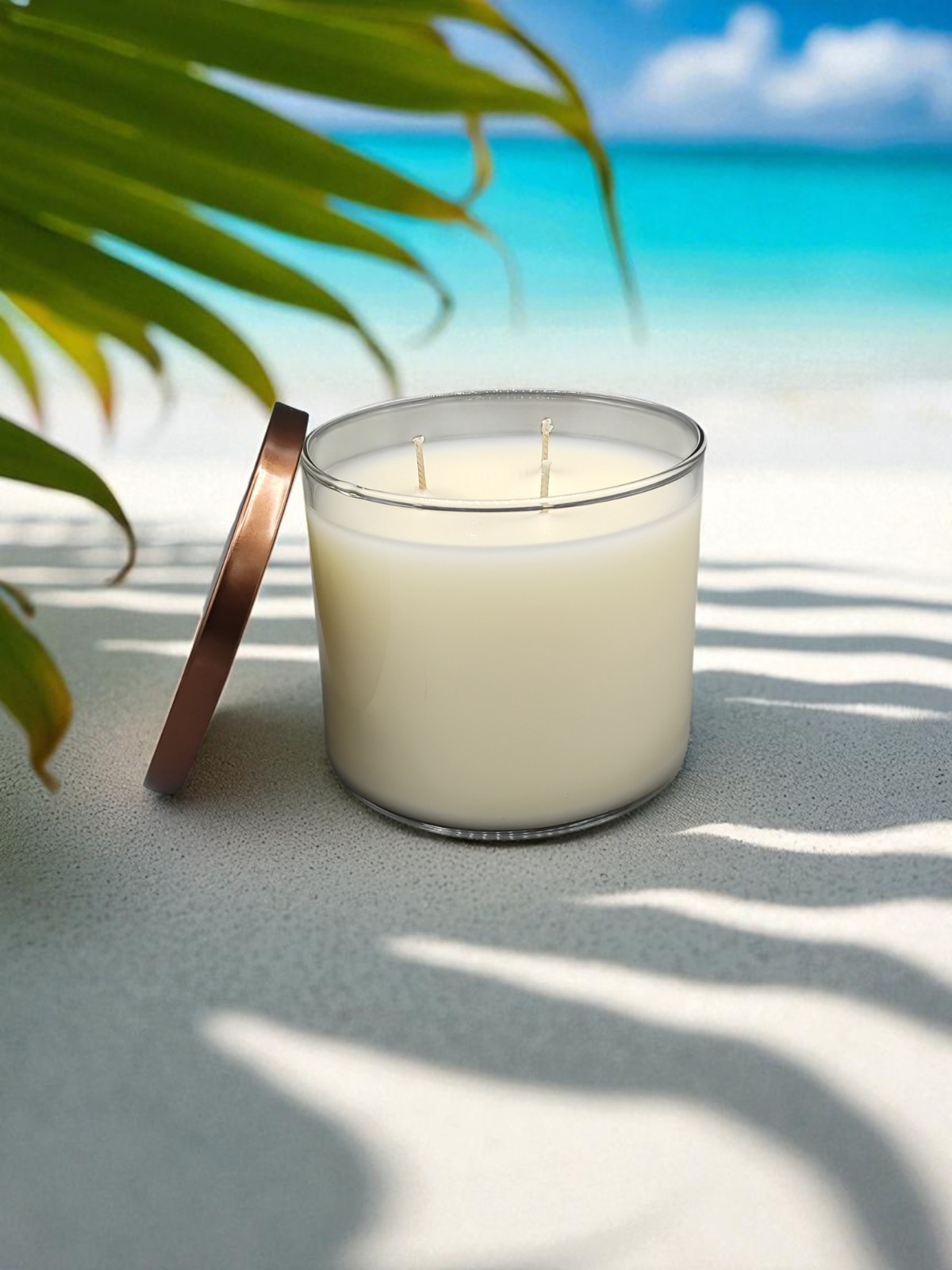 3 COTTON WICK * Fierce Abercrombie & Fitch TYPE (DUPE) Leah's Lite Candle Co gallery