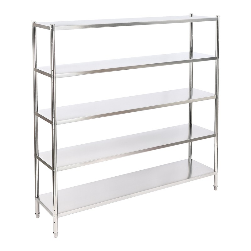 5 Tier Adjustable Shelf Storage Stainless Steel Shelving Heavy Duty Shelving gallery