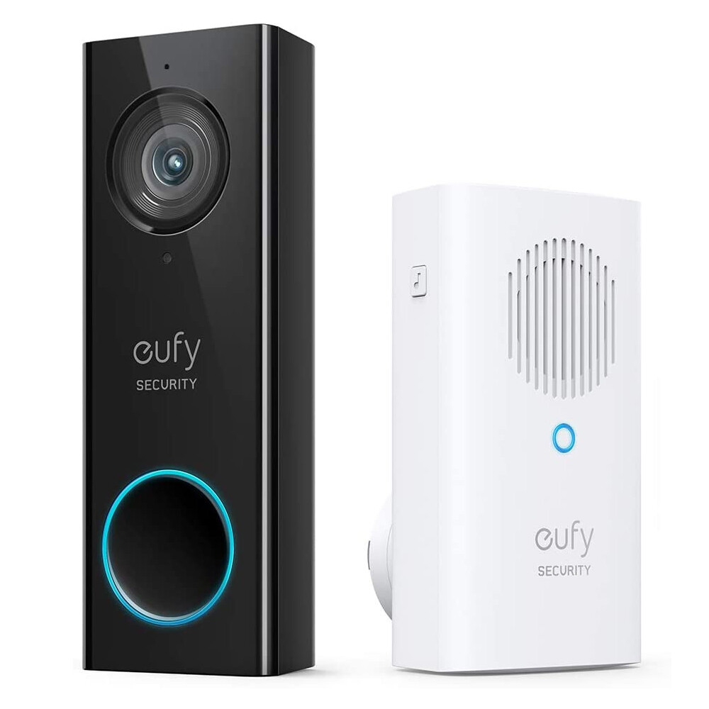 eufy 2K Smart Video Doorbell Security Camera Human Detection Wi-Fi Chime|Refurb gallery
