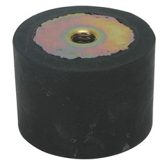 APPROVED VENDOR 2NPD8 Vibration Isolator,210 Lb Max,1/4-20 2NPD8