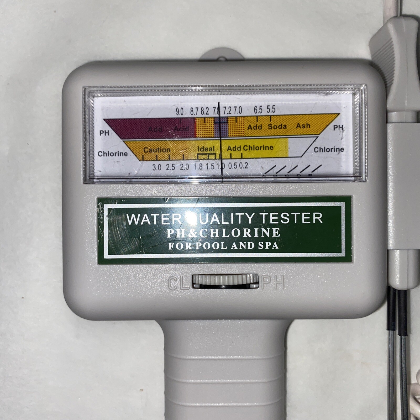 PC101 PH Meter Water Quality PH CL2 Chlorine Tester Level Meter fo Swimming Pool gallery