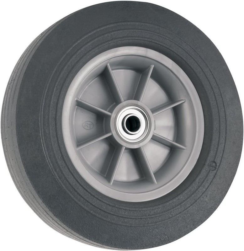 10-Inch Flat Proof Replacement Wheel - 300 lb Capacity for Wagons & Carts gallery